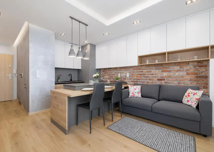 Mogilska Studio With Parking Near Tauron Arena Krakow By Noclegi Renters